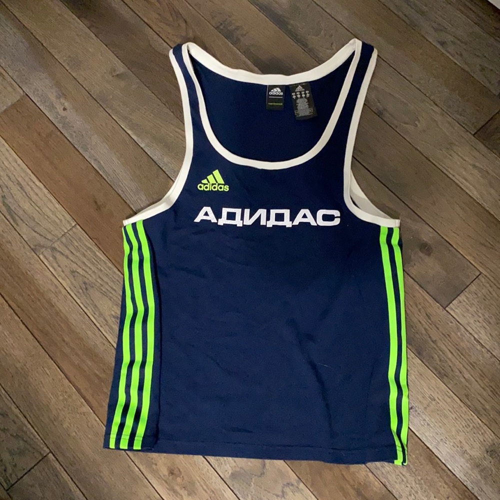 Russian Adidas tank top